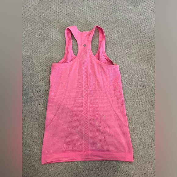 Size 2 lululemon swiftly tank top! - Picture 3 of 7
